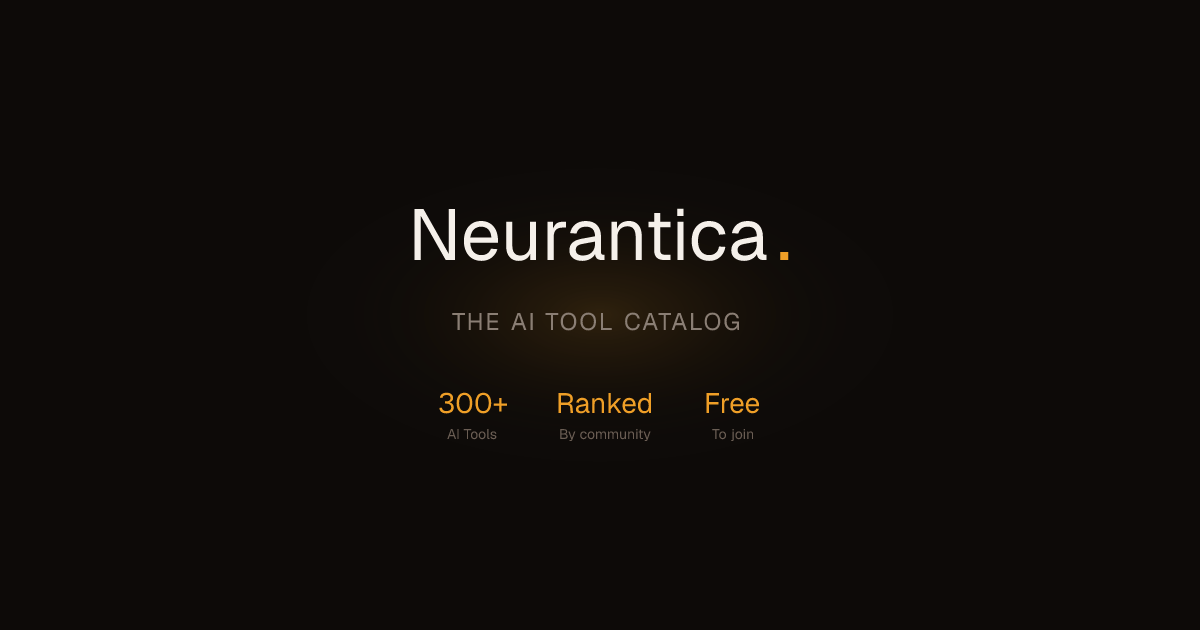Built a catalog of AI tools after getting tired of not knowing which ones were actually good logo